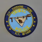 Ely Shoshone Tribe Police Patch #1 ++ Mint NV