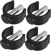 4Pcs Cane Grip Attachment Adjustable Crutch Locking Clamp for Tube Non for Improved Stability Easy Tool Assembly for Walking Sticks and Toilet