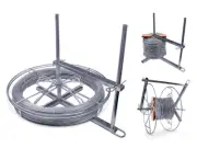 Tri 3 Way Wire Coil Spool Spinner Dispenser Fence Farm Medium High Soft Tensile