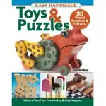 EASY HANDMADE TOYS & PUZZLES: 25 WOOD PROJECTS & PATTERNS