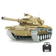 Tongde Model M2022-1 1/16 2.4G USA Tongde M60A1 RC Tank Loud Speaker Battle Shooting RC Car Vehicle Models RTR Toys