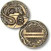 Order of The Golden Dragon Challenge Coin