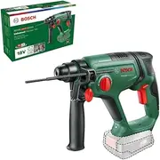 [Bosch] 18V Cordless Rotary Hammer Drill SDS Plus Without Battery, Drilling/Hammer Drilling/Chiselling; 2.0 J Impact Energy, Tool Holder (UniversalHammer 18V). Made in Europe