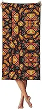 YANYU Heaps of Orange Monarch Butterflies Print Bathroom Towels Beach Towel Oversized for Adults Quick Dry Lightweight for Summer