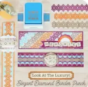 Creative Memories Elegant Diamond Decorative Border Punch