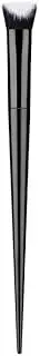 Precision Concealer Brush Under Eye Nose Contour Foundation Brush for Liquid Cream Foundation Powder Eyebrow Concealer Blending Baking Buffing Premium Synthetic Makeup Brush (Black, 1.7 * 16.7CM)