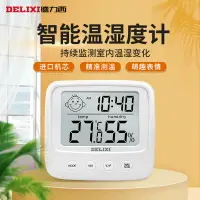 在飛比找樂天市場購物網優惠-電子溫度計室內家用高精度溫度濕度表嬰兒房數顯溫濕度計