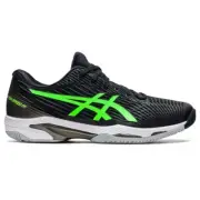 Asics Solution Speed FF 2 NEW 1041A182-003 Black Green Gecko White Hard Court HC