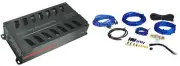Power Acoustik SB2.2000D 2000 Watt 2-Channel Amplifier Class D+Amp Kit SB2-2000D