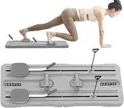Pilates Reformer - Multifunctional Rebound Abdominal Board | Foldable Pilate Reformer Board | Ab Core Trainer Machine | Push Up And Workout Equipment For Women Mens | Fitness Boards For Strength