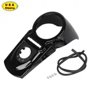 Fuel Tank Dash Panel Console For Harley Dyna Fat Bob Super Glide Low Rider 04-Up