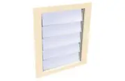 NSW NEW Stratco Shed Louvre Window Primrose