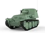LF35729 1/35 Military Model Kit Sweden Assault Gun Fm/43-44
