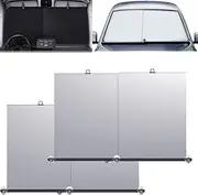 Generic Automatic Retractable Car Sunshade for Windshield, Foldable Retractable Sunshade for Front Window, Suitable for Most Car Models