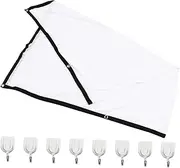 Generic 1pc Projection Screen Indoor Projection Curtain Theater Accessories Cinema Projector Screen Projector Indoor Projector Screen Projector Screen for Bedroom Projectors Cloth White