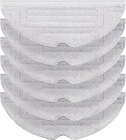 [Jueeyien] Mop Cloth Pad for Roborock S7/ MaxV Plus/Max Ultra/MaxV Ultra/Pro Ultra/S7+/T7S /T7S Plus/ S8 /S8+ Series Robot Vacuum Microfiber Mopping Pad Replacement Accessory, 6 Pcs