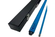 GRAFEX NEON BLUE Graphite multi-weight system Pool Snooker Billiard Cue and Black Cue Case