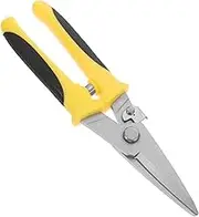 TOBBOMEY 1Pc High Scissor Labor Saving Metal Sheet Cutter with Safety Buckle for Industrial Use Ergonomic Design Easy Cutting Shears for Hard Materials