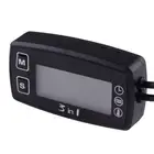 Car LCD Digital Clock Thermometer Temperature Voltage Meter Battery Monitor sk