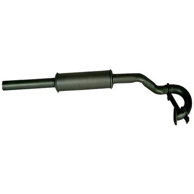 MF3510 Vertical Muffler & Pipe Assembly - Fits Massey Ferguson