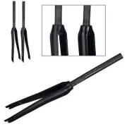 Full Carbon Fiber 1-1/8" 700C Front Fork Road Bike Rigid Bicycle Cycling Forks