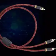 Subwoofer Splitter Cable 1 RCA to 2 RCA Male Audiophile Audio for Home Theater