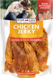 Dog Treats, Chicken Jerky for Dogs, Made with 100% Real Chicken Breast, 16 Ounce