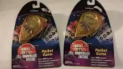 Two - 2002 Tiger Wheel Of Fortune 20th Anniversary - Pocket Game - New Sealed