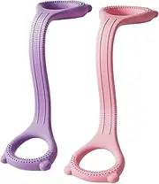 Exercise Bands | Ergonomic Bands | Workout Bands | Band Workout | 8 Shaped Back Exerciser Band | 2x Stretch Fitness Band Elastic Gym Workout Band for Yoga | Pilates