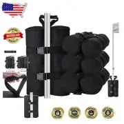 Waterproof Canopy Weights Set - 320 lbs Capacity Sand Bags, Easy to Use