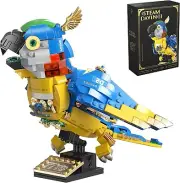 Parrot Building Block Set Mechanical Animal Bird Building Toy J32