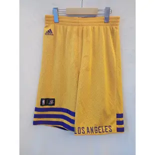 adidas Los Angeles Lakers 雙面穿籃球短褲