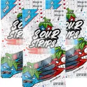 Sour Strips Doubleberry Candy Strips 3.7oz (1 Pack)