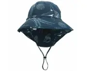 Boys Girls Sun Hat Children Kids Summer Beach Bucket Cap UV Protection -Green