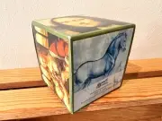 Vintage Magic Cube Puzzle Featuring the Work of Leonardo da Vinci