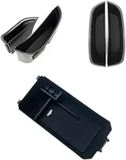 ATATHXHQay Car Armrest Storage Box Door Storage Box Tray Accessories Compatible for Benz New C GLC Class 2016 2017 2018 X253 C253 W205 C205(Package 5pcs)