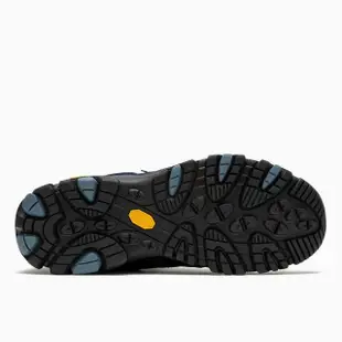 【MERRELL】Moab 3 Mid GTX 男 戶外鞋 郊山 健行 防水 止滑 黃金大底 深藍(ML037733)