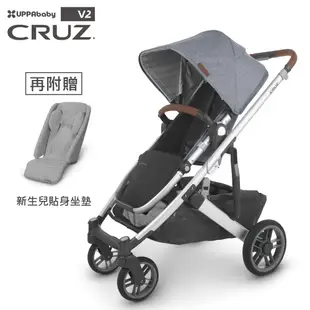 UPPAbaby CRUZ V2 酷炫豪華頂級推車(多色可選)嬰兒推車【贈新生兒貼身坐墊】【麗兒采家】