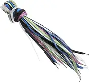 [Healeved] 16 Pairs Colored Shoelaces Sparkly Shoelaces for Sneakers Silver Sneakers Women Sparkle Shimmery Shoe Laces Round Shoes Boots Sneakers Fancy Men's Sneakers Glitter Flat Shoelaces