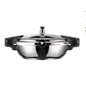 Stainless Steel Pressure Cooker Mini 1.8L Pressure Pot Outdoor Quick Cooking Pot