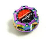 NEO CHROME BILLET CNC RACING ENGINE OIL FILLER CAP MITSUBISHI ECLIPSE EVO 4G63 (for: Mitsubishi)