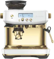 Breville The Barista Pro Coffee Machine Sea Salt Brass
