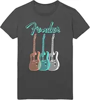 Rock Off Fender Electric Guitars Telecaster Official Tee T-Shirt Mens Unisex