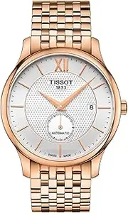 [Tissot] Mens Tradition Swiss Automatic Stainless Steel Dress Watch (Model: T0634283303800)