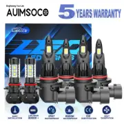 For Toyota Highlander Base Sport Utility 2004-2007 LED Headlight Fog Light Bulbs (for: Toyota)