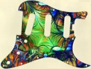 Stratocaster Strat Pickguard Custom to fit Fender SSS11 Hole ELITE Fractal 4