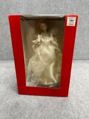 Angel Tree topper with Blonde Curly Hair 12"