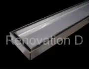 Normandy Tile Insert Long Grate - Hand Made 600mm - 1200mm
