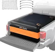 AlltoAuto Truck Bed Cargo Bag with Cargo Net, 100% Waterproof 600D Heavy Duty, Fits Any Truck Size（51''x40''x22'' ） 26 Cubic Feet, Simple and Convenient for Installation…