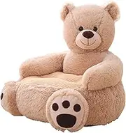 Children in Cartoon Small Sofa Sofa Materials Elegant Birthday Gift Support Headquarters 50x50x45cm Chai, Bear, as described